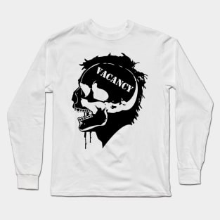 Cranial Vacancy logo black Long Sleeve T-Shirt